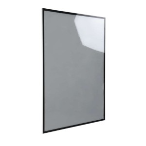 Cornice Magnetica da Parete in Alluminio Nero Lucido Orientabile - DANIELI