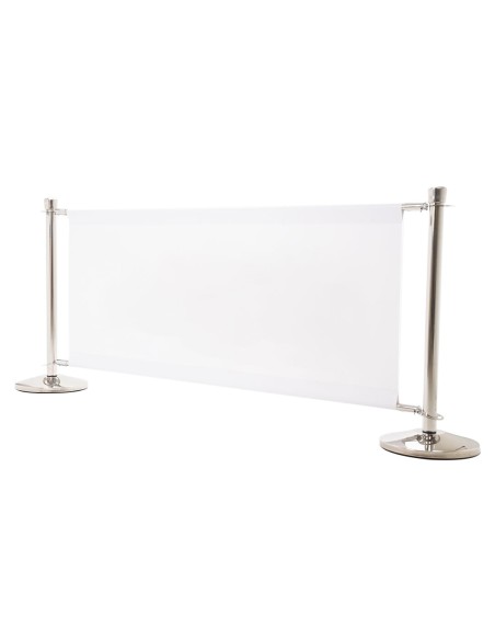 Transenne Pubblicitarie Modulari con Banner Personalizzabile