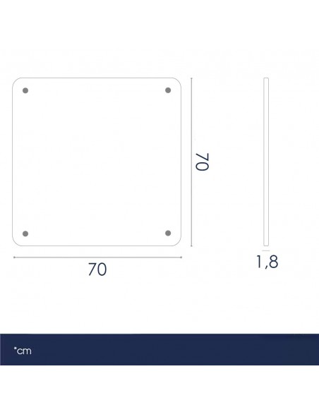 pannello fonoassorbente dimensioni