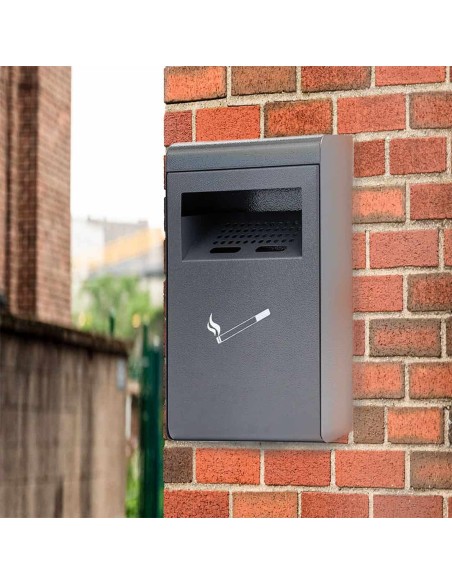 Posacenere da Esterno a Muro 1,8 litri - Danieli HO.RE.CA.