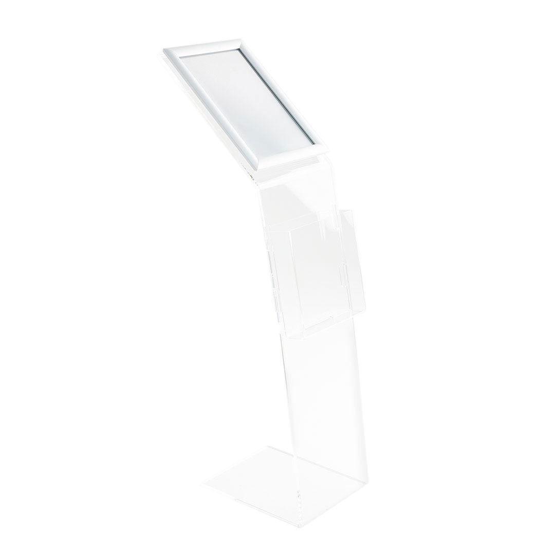 Espositore a Leggio in Plexiglass con Cornice A4 - DANIELI