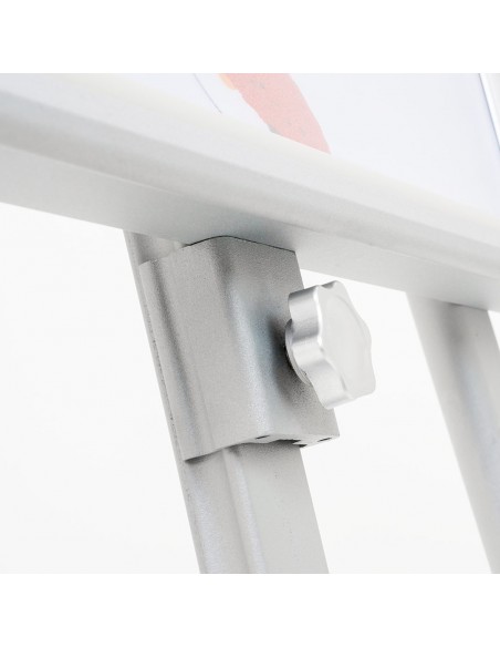 Cavalletto Treppiede Porta Cornice Regolabile in Alluminio