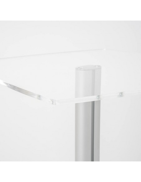Urna in Plexiglass da Terra con Chiave e Tavolino