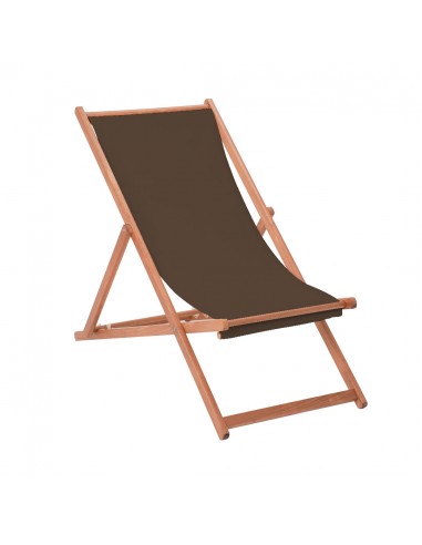 sedia sdraio legno
