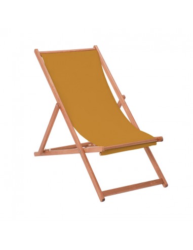 sedia sdraio legno