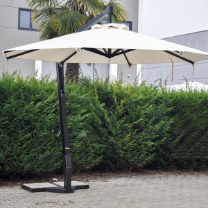 Ombrellone da giardino Rotondo a braccio laterale in alluminio - DANIELI