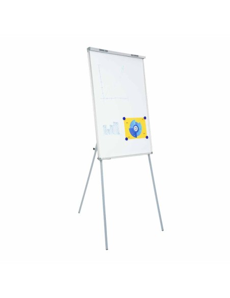 Lavagna magnetica cancellabile con cavalletto - 100 x 60,5 cm