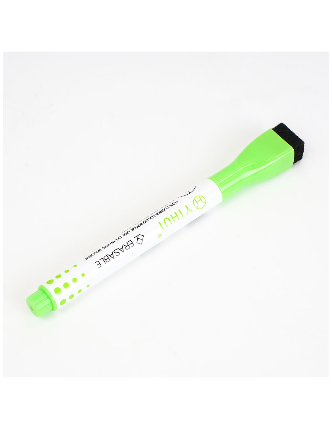 Carioca Fine - Pennarelli Cancellabili Per Lavagna Bianca, Confezione Da 2 Colore Verde - Punta Fine, Inchiostro A Rapida Asciugatura