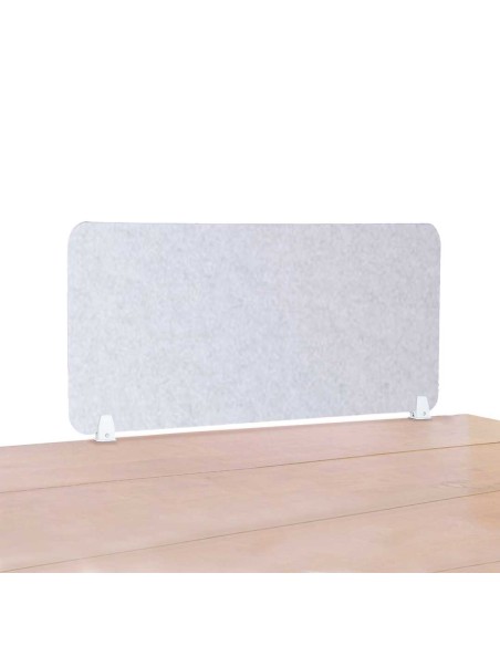 Pannello fonoassorbente per scrivania ufficio colore grigio