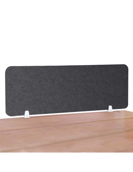 Pannello Fonoassorbente per scrivania decorativo colore antracite