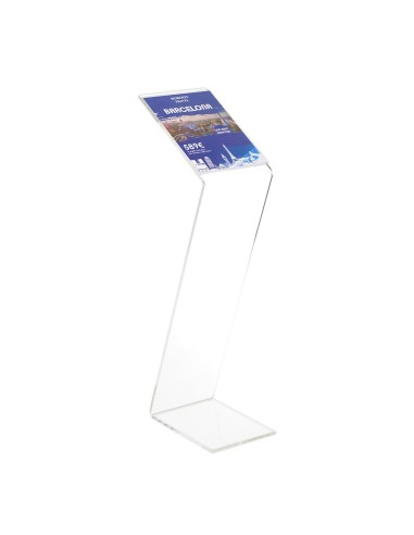 leggio in plexiglass a z