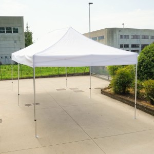 gazebo 4x8 con telo bianco - DANIELI