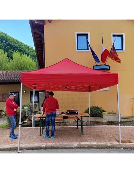 gazebo pieghevole per eventi sportivi