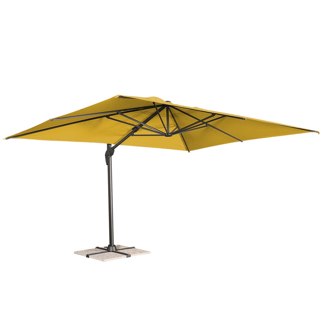 Ombrellone Professionale 3x4 con braccio laterale - DANIELI