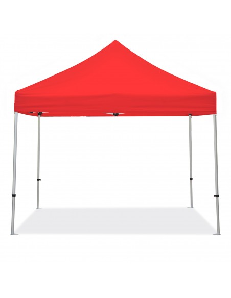 Gazebo 3x3 pieghevole copertura rossa