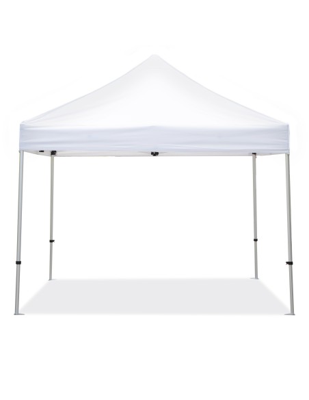 Gazebo 3x3 pieghevole copertura bianca