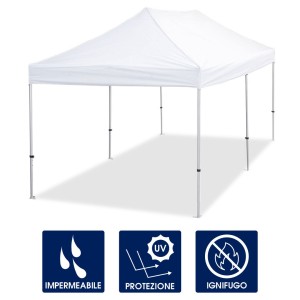gazebo 3x6 con protezione UV - DANIELI