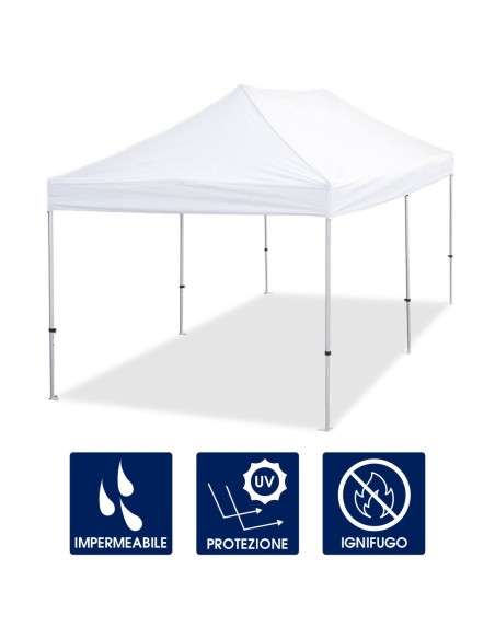 gazebo 3x6 con protezione UV
