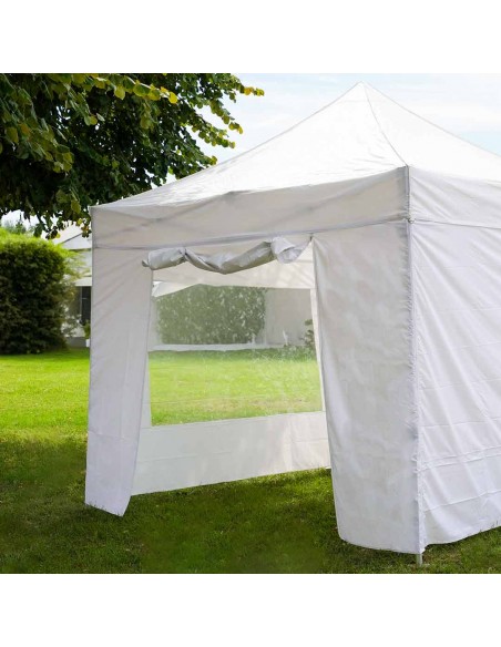 Gazebo 3x3 con pareti laterali