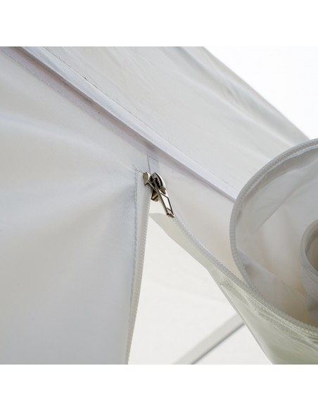 Gazebo 3x3 con pareti laterali