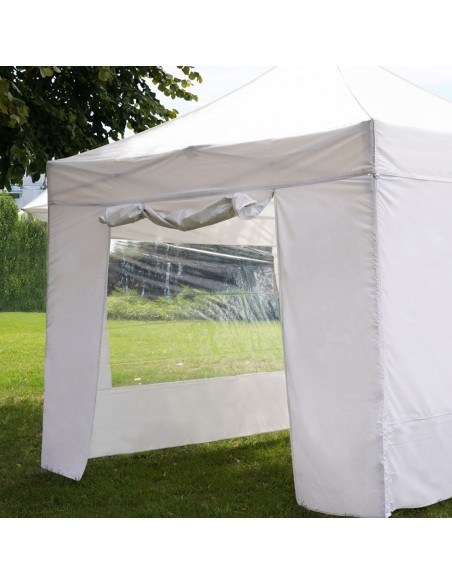 Gazebo 3x3 con pareti laterali