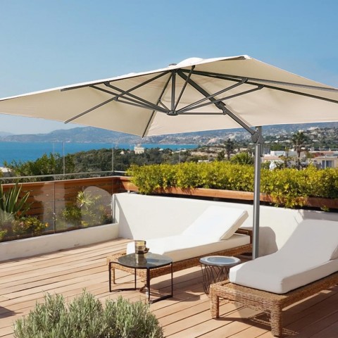 Ombrellone Professionale 3x4 con braccio laterale - DANIELI