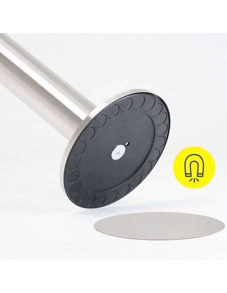 colonnina segnapercorso con base magnetica