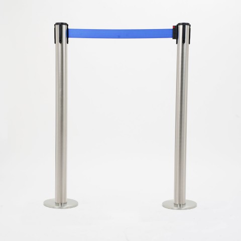 colonnina segnapercorso con base magnetica e nastro blu - DANIELI