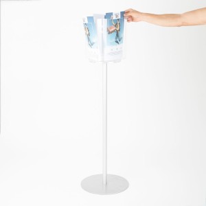 porta depliant girevole tasche trasparenti - DANIELI