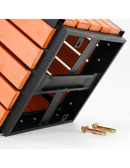 porta rifiuti con base ancorabile