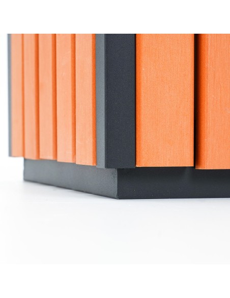 porta rifiuti con base ancorabile