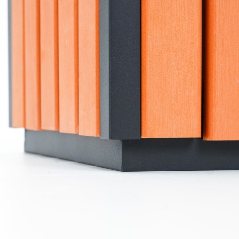 porta rifiuti con base ancorabile - DANIELI