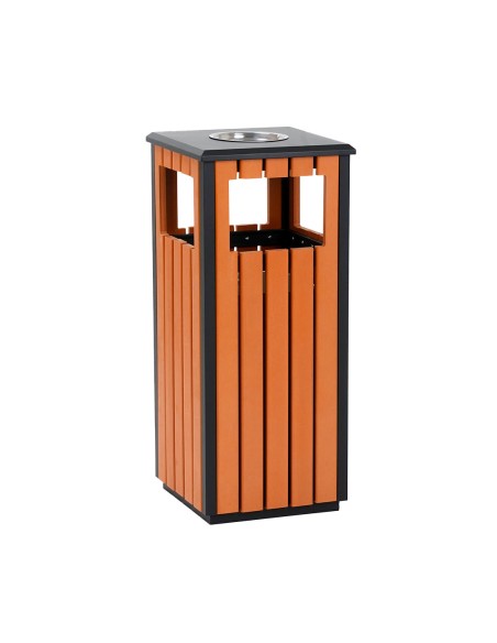 porta rifiuti per arredo urbano