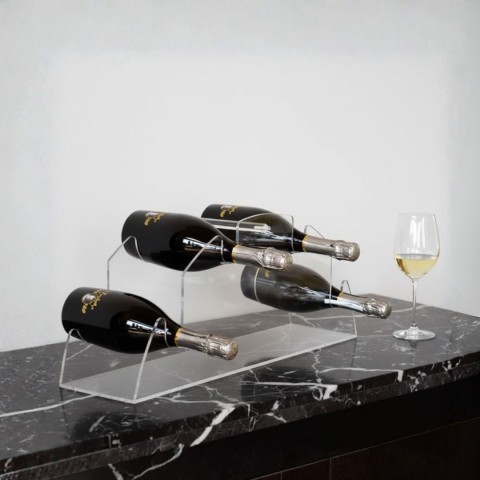 Portabottiglie vino in plexiglass - DANIELI