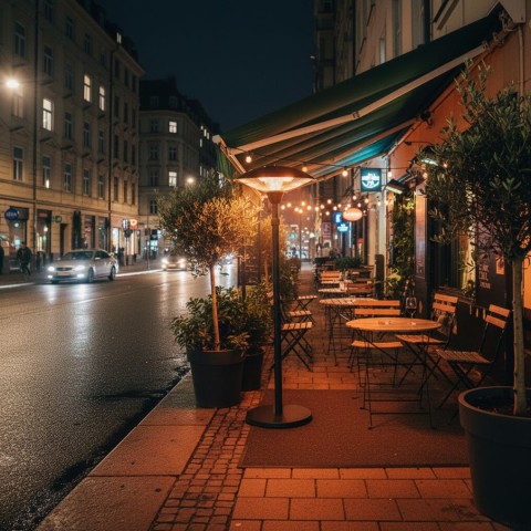 Stufa a infrarossi per esterno bar - DANIELI