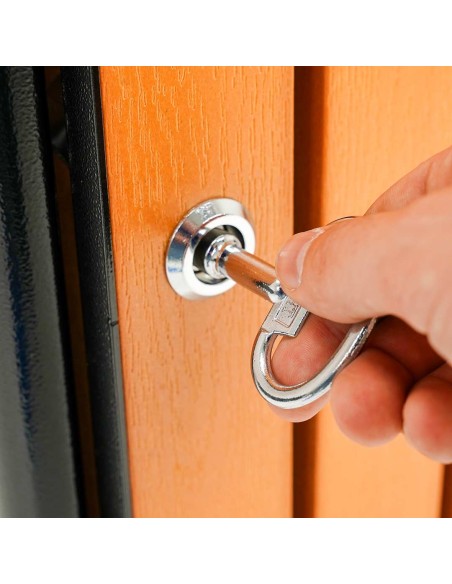 Cestino per Rifiuti Arredo Urbano 53 litri con Copertura