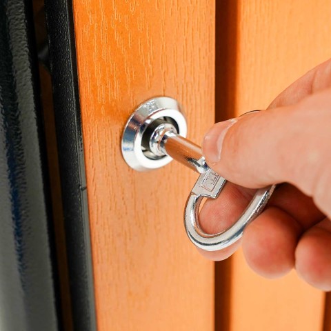Cestino per Rifiuti Arredo Urbano 53 litri con Copertura - DANIELI