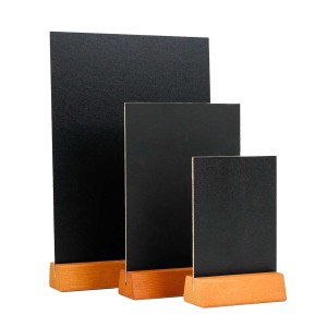 Lavagna da Tavolo per Bar con Base in Legno - Danieli Ho.Re.Ca. - DANIELI