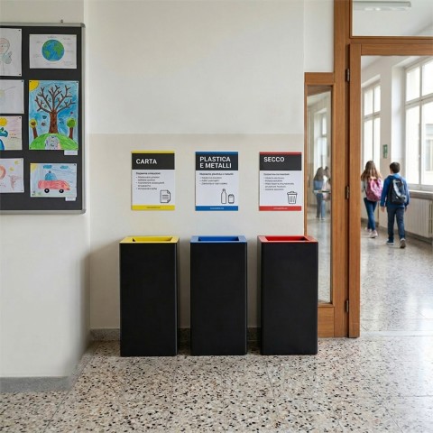 Contenitori per Differenziata per Interni o Esterni - DANIELI