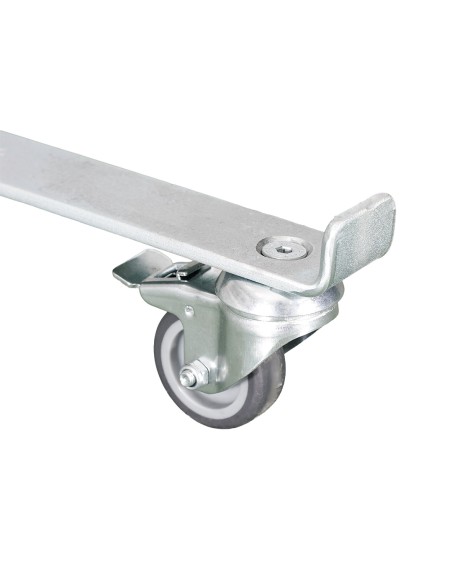 ruote con freni base carrello