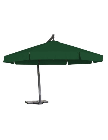 ombrellone decentrato in alluminio telo rotondo