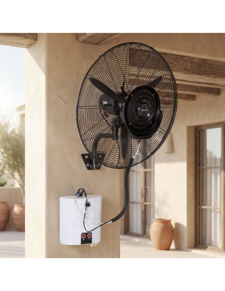 Ventilatore ad acqua da parete