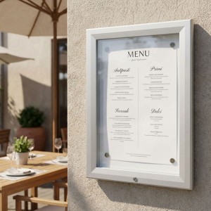 Bacheca per esterno certificata IP56e ESG - DANIELI
