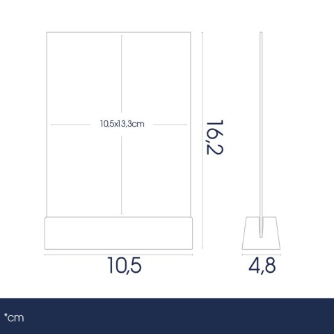 Porta Avvisi da Banco con Base in Legno - Danieli Ho.Re.Ca. - DANIELI