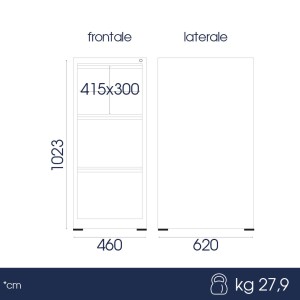 Cassettiera Classificatore per Cartelle Sospese Ufficio - DANIELI