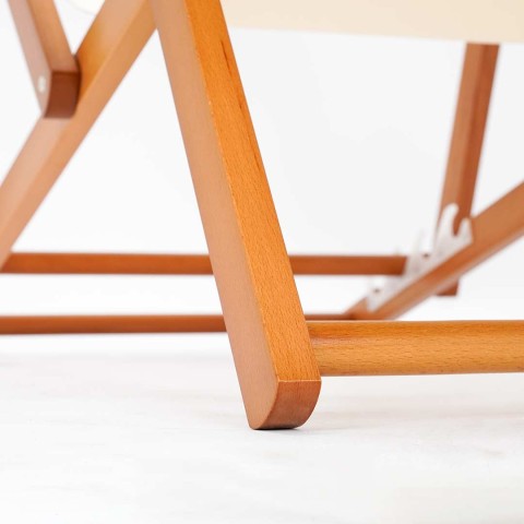 Sedia Sdraio Legno con Braccioli - Danieli Ho.Re.Ca. - DANIELI