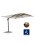 Ombrellone Professionale 3x3 Orientabile con braccio in alluminio - DANIELI