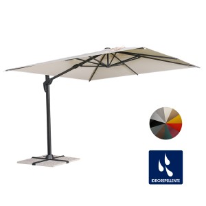 Ombrellone Professionale 3x3 con braccio in alluminio - DANIELI