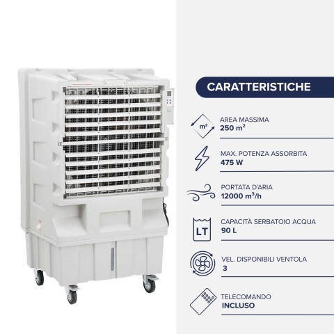 Raffrescatore ad Acqua Professionale Mobile - Danieli - DANIELI