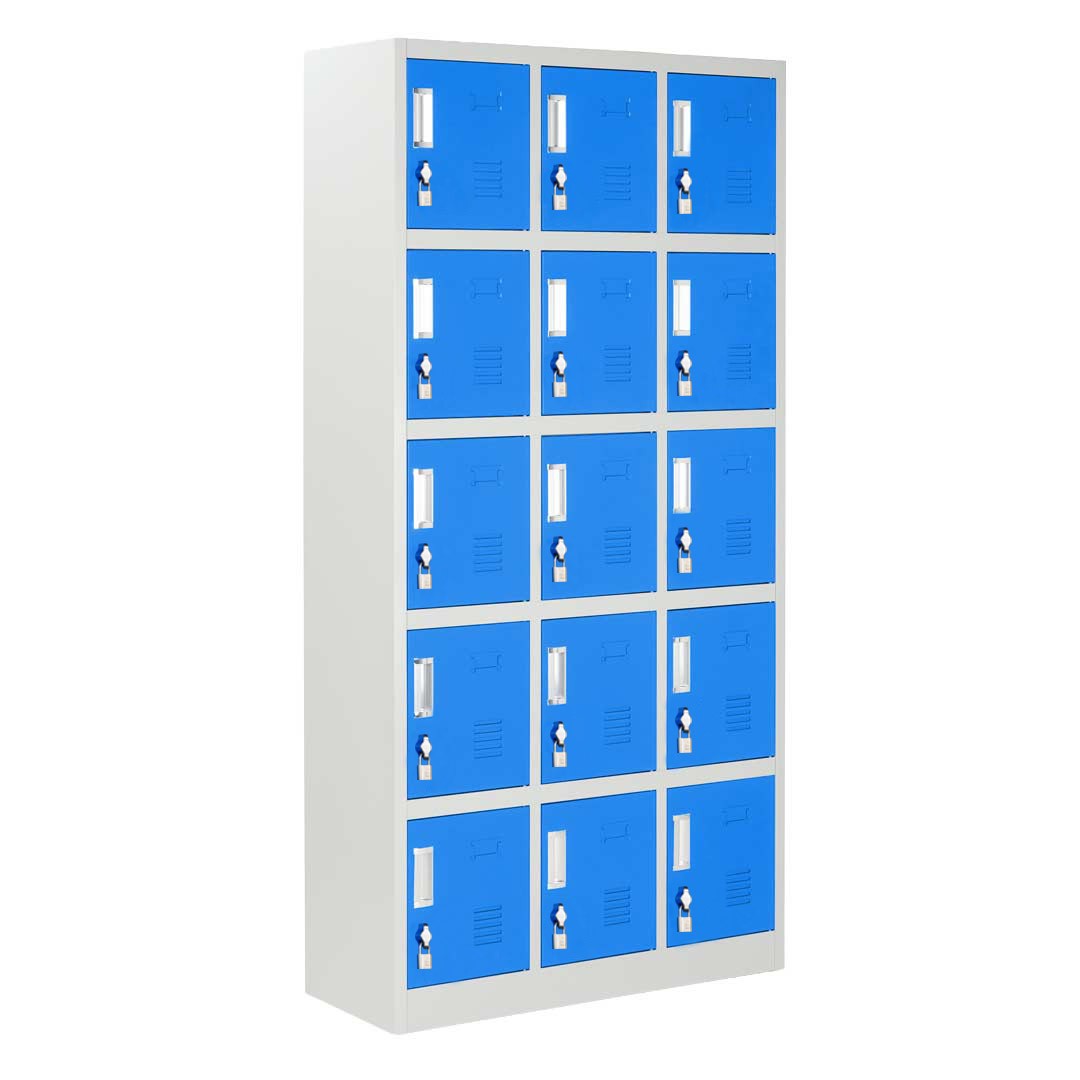 armadietto con 15 ante colore blu - DANIELI